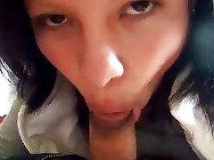 Nahes Hohes, Amateur, Blowjob, Angespritzt