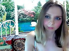 Blonde, Webcam, Minettes, Masturber